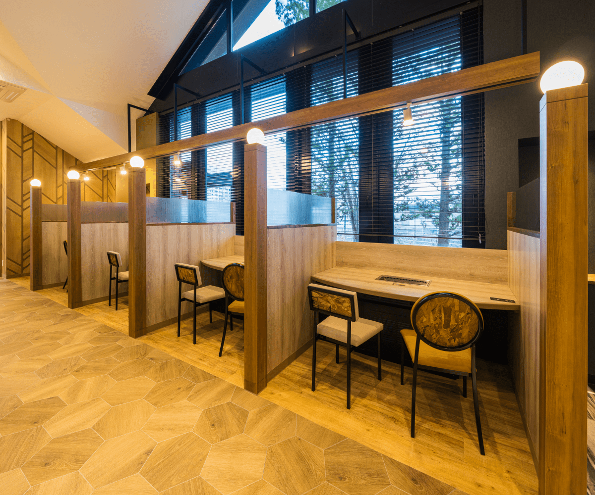 焼肉オーの店内写真