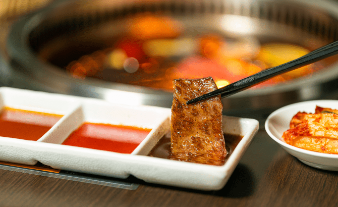 焼肉オー料理の写真