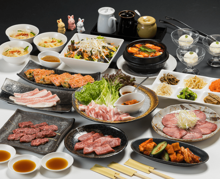 焼肉オーのメニュー