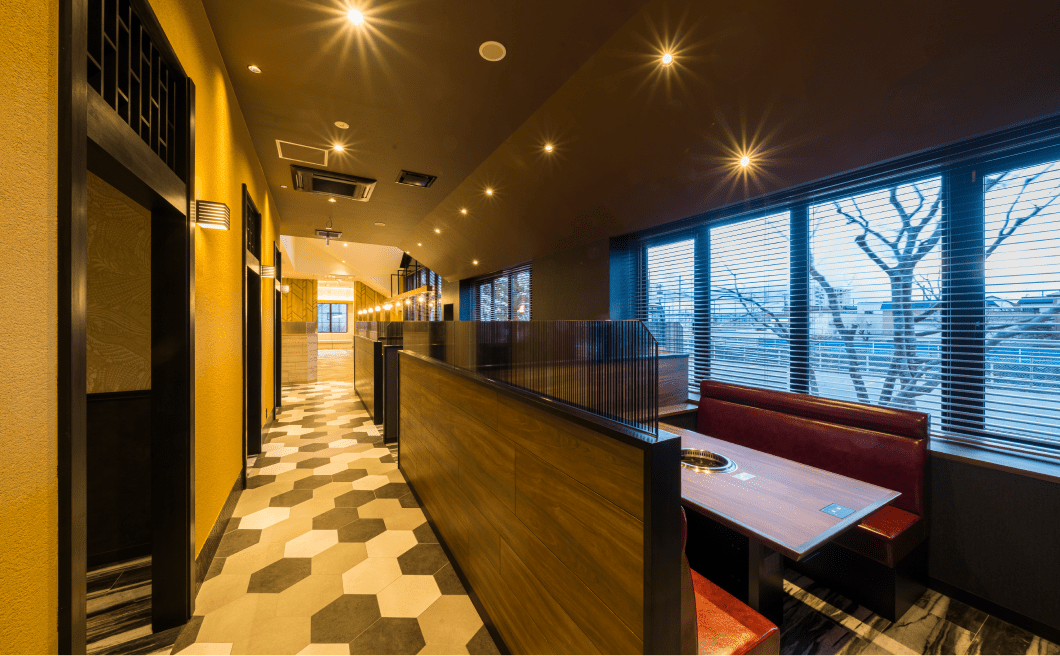 焼肉オーの店内写真